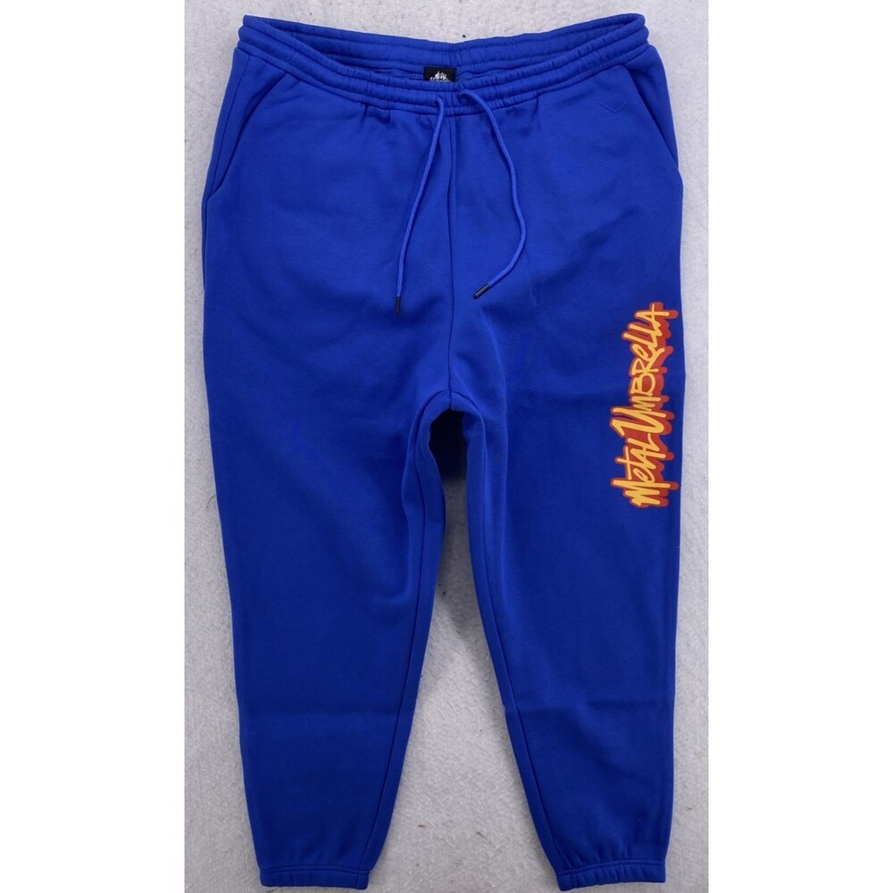Metal Umbrella Royal Blue Sweatpants XXL SypherPK Gamer Streetwear Joggers NEW